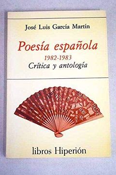 portada Poesía Española 1982-1983-Crítica y Antología
