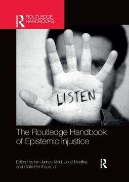 portada The Routledge Handbook of Epistemic Injustice (Routledge Handbooks in Philosophy) (in English)