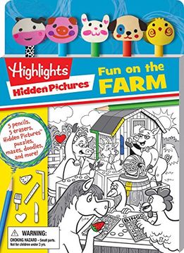 portada Highlights™: Hidden Pictures™: Fun on the Farm (Pencil Toppers)