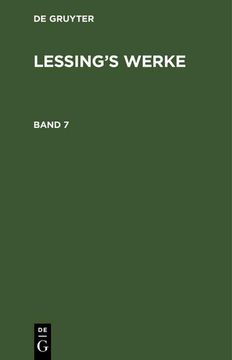 portada G. E. Lessing: Lessing's Werke. Band 7 (en Alemán)