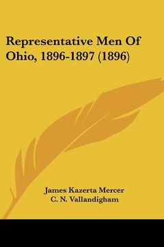 portada representative men of ohio, 1896-1897 (1896) (en Inglés)