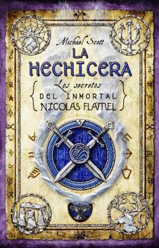 portada Hechicera,La 2ｦEd: Los Secretos del Inmortal Nicholas Flamel (Juvenil)