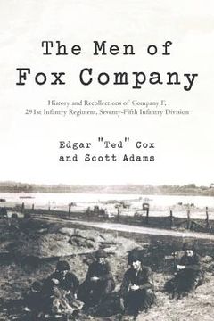 portada the men of fox company (en Inglés)