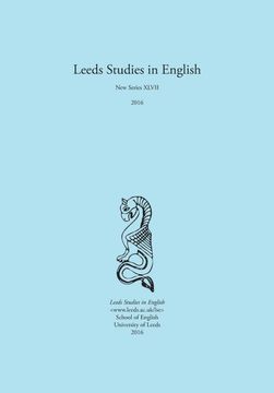 portada Leeds Studies in English 2016 (en Inglés)