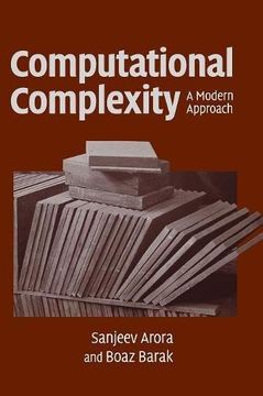 portada Computational Complexity Hardback: A Modern Approach 