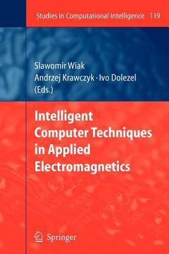 portada intelligent computer techniques in applied electromagnetics (en Inglés)