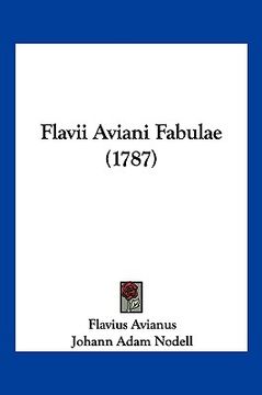 portada Flavii Aviani Fabulae (1787) (in Latin)
