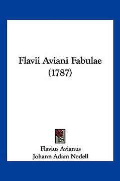 portada Flavii Aviani Fabulae (1787) (en Latin)