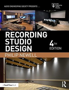 portada Recording Studio Design (Audio Engineering Society Presents)