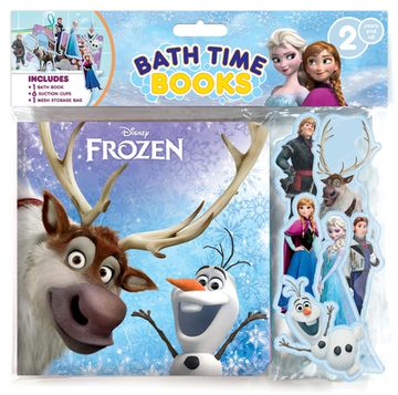 portada Disney Frozen Bath Time Books (Eva) (en Inglés)
