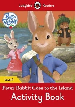 portada Peter Rabbit Goes to the Island Activity Book: Level 1 (Ladybird Readers) (en Inglés)