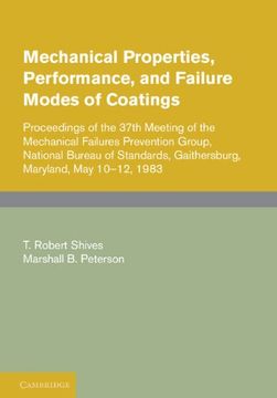 portada Mechanical Properties, Performance, and Failure Modes of Coatings (en Inglés)