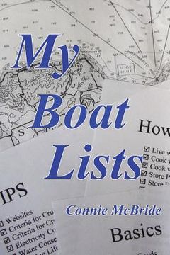 portada My Boat Lists: 100 and some Lists of Basics, Tips and How-To Advice for the Simple Sailor (in English)