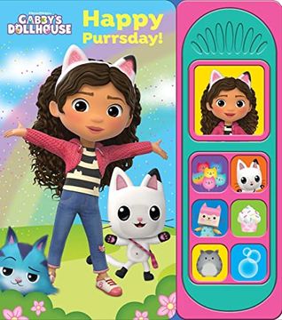 portada Gabby's Dollhouse - Happy Purrsday! Little Sound Book - pi Kids (en Inglés)