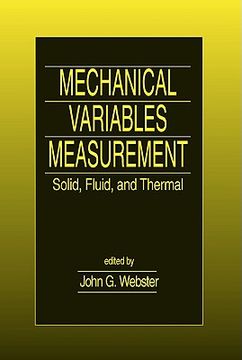 portada mechanical variables measurement - solid, fluid, and thermal (en Inglés)