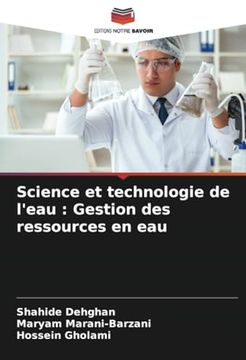 portada Science et Technologie de L'eau: Gestion des Ressources en eau (in French)