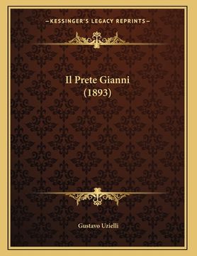 portada Il Prete Gianni (1893) (en Italiano)