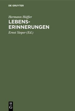 portada Lebenserinnerungen (in German)