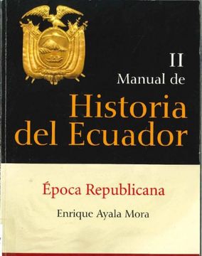 portada Manual de Historia del Ecuador