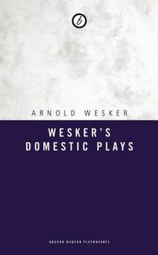 portada Wesker's Domestic Plays (in English)