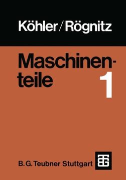 portada Maschinenteile: Teil 1 (en Alemán)