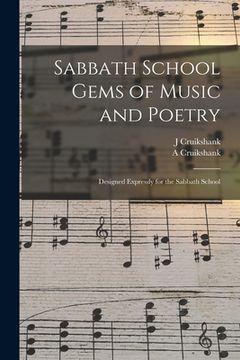 portada Sabbath School Gems of Music and Poetry: Designed Expressly for the Sabbath School (en Inglés)