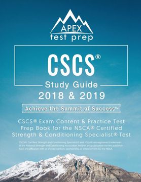 portada Cscs Study Guide 2018 & 2019: Cscs Exam Content & Practice Test Prep Book for the Nsca Certified Strength & Conditioning Specialist Test (in English)