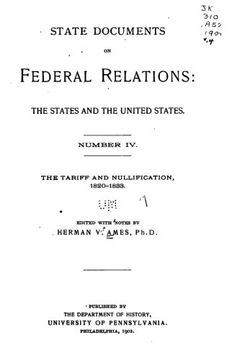 portada State documents on Federal relations, the States and the United States