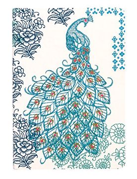 portada Peacock Handmade Embroidered Journal