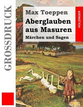 portada Aberglauben aus Masuren (Großdruck): Märchen und Sagen (en Alemán)