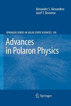 portada advances in polaron physics (en Inglés)