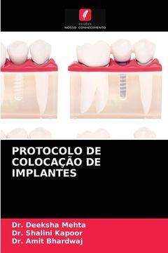 portada Protocolo de Colocação de Implantes (en Portugués)