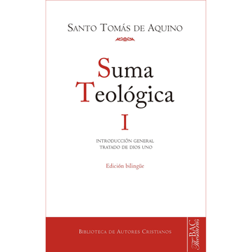 portada Suma teológica I: 1 q.1-26 (in Bilingüe)