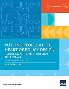 portada Putting People at the Heart of Policy Design: Using Human-Centered Design to Serve all (en Inglés)