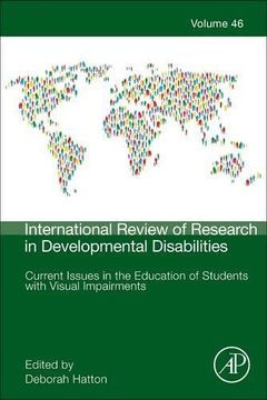 portada Current Issues in the Education of Students with Visual Impairments: 46 (International Review of Research in Developmental Disabilities)