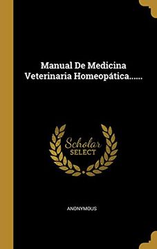 portada Manual de Medicina Veterinaria Homeopática.