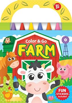 portada Color & go Farm (en Inglés)