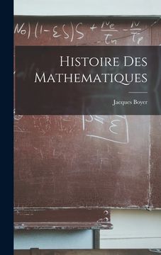 portada Histoire Des Mathematiques (in French)