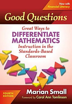 portada Good Questions: Great Ways to Differentiate Mathematics Instruction in the Standards-Based Classroom (en Inglés)