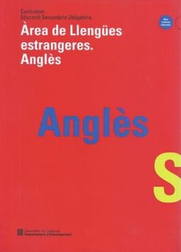 portada Curriculum Eso: Area de Llengues Estrangeres, Angles (in Catalá)