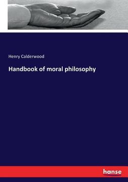 portada Handbook of moral philosophy (in English)