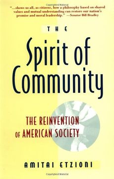 portada Spirit of Community: The Reinvention of American Society (en Inglés)