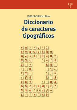 portada Diccionario de Caracteres Tipográficos