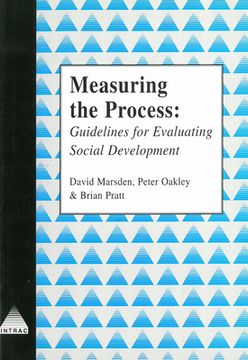 portada Measuring the Process: Guidelines for Evaluating Social Development (en Inglés)