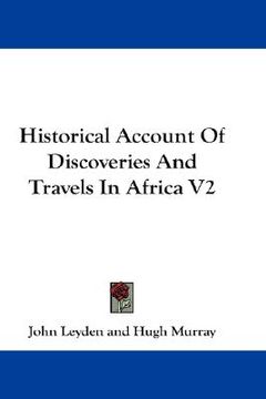 portada historical account of discoveries and travels in africa v2 (en Inglés)