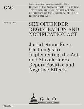 portada Sex Offender Registration and Notification Act (en Inglés)