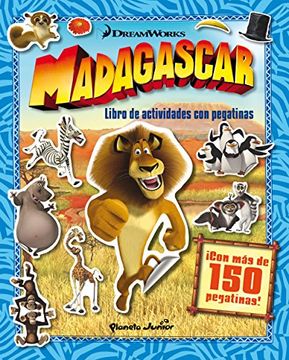 portada Madagascar. Libro De Actividades Con Pegatinas (Dreamworks. Madagascar)