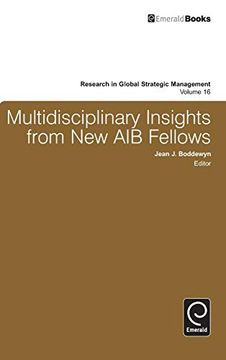portada Multidisciplinary Insights From new aib Fellows (Research in Global Strategic Management, 16) (en Inglés)