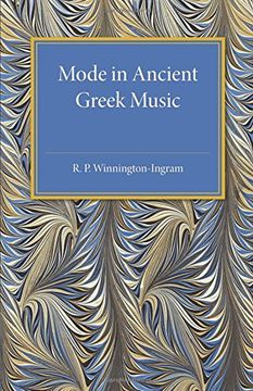 portada Mode in Ancient Greek Music (Cambridge Classical Studies) (en Inglés)