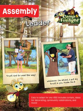 portada Vacation Bible School (Vbs) 2024 Camp Firelight Assembly Leader: A Summer Camp Adventure with God (in English)